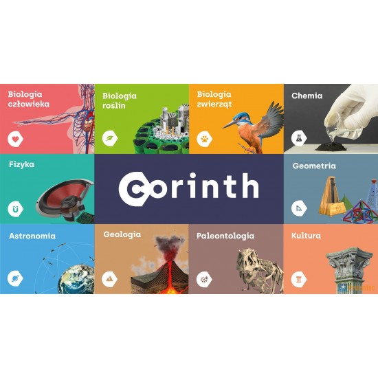 Oprogramowanie CORINTH  - pełen zestaw modeli 3D