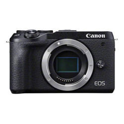 Aparat cyfrowy Canon EOS M6 Mark II + 15-45 mm f/3.5-6.3 z wizjerem elektronicznym Canon EVF-DC2